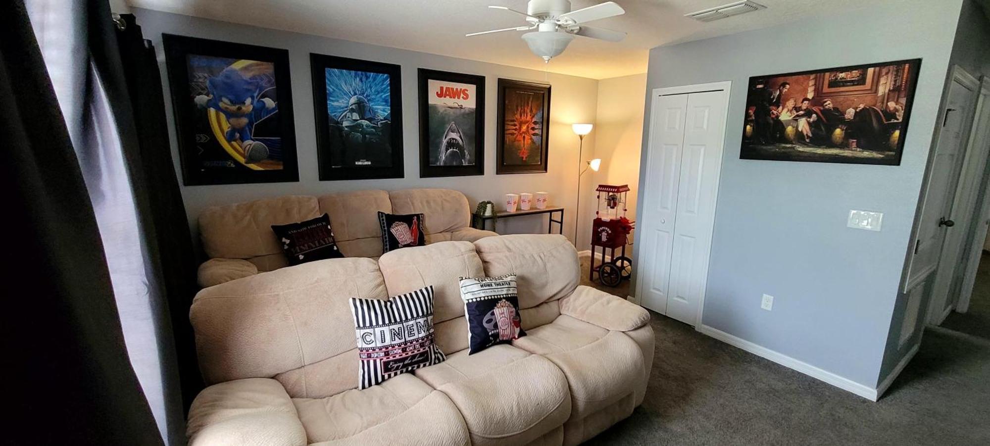 Impressive 5Beds W/ Private Movie Theater Villa Kissimmee Luaran gambar